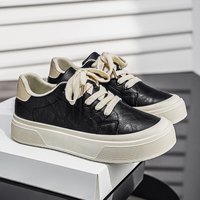 2026 Spring and Autumn Trendy New Thick-Soled Versatile Comfortable Fashionable Men's Casual Shoes Soft-Soled Work Sneakers