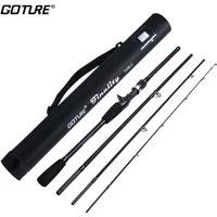Goture Finality 4 pieces Spinning Casting Fishing Rod 2.1m 2.4m 2.7m 24T Carbon Fiber M/MH Power Lure Pole Bass Carp Travel Rod