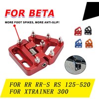 Motorcycle Folding Rear Brake Pedal Tip Plate Pad For BETA RR RR-S RRS RS 125 200 250 300 350 390 400 430 450 2T 4T Xtrainer 300