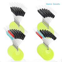 preferredFishing Rod Rubber Space Beans Fishing Goods Black Rubber Oval Stopper Fishing Float Fishing Gear Bobber Equipment