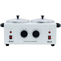 Dual Pot Wax Melting Heater Professional Adjustable Temperature Depilatory Wax Warmer for Hair Removal SPA