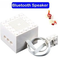 Building Blocks Bluetooth-Speaker MOC Creative Sound Music Play Technical DIY Parts for Car Trains Compatible with Legoeds Brick