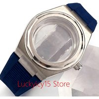 New 316L Stainless Steel Watch Case for Engineer style Bracelet/Rubber Sapphire Glass for NH34 NH35 NH36 ETA 2824 Watch Parts