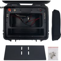 Wishcolor Outdoor Waterproof Box Carry Case Protector for ICOM 705 IC-705 With Extension Interface For Antenna Power Mic