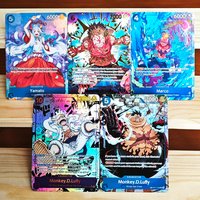 ONE PIECE OPCG OP13 HoloFoil Manga Card Monkey D. Luffy/Yamato/Marco-Toys Hobbies Collectibles Game Anime Collection Cards
