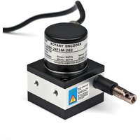 ABILKEEN Dia50mm Rope encoder 1M Wire Pulse Drawstring Encoder RS485 Encoder Linear Position Sensor 100/1000/2000/2500/5000PPR