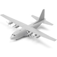4D 1/144 United States Lockheed C-130h Hercules Transporter Assembly Military Aircraft Model Toy
