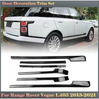 Black Door Body Molding Trim Molding Strips Bar For Land Rover Range Rover Vogue HSE L405 2013 2014 2015 2016-2021 Standard Axis