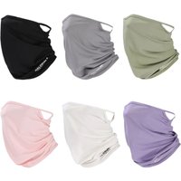 AliExpress WRELS Summer Mask Ice Silk Breathable Full Face Cover Anti-UV Cycling Mask Hang-Ear Bandana Neck Gaiter Dustproof Hiking Fishing Mask