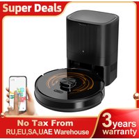 ABIR K30 Robot Vacuum Cleaner, Auto-Empty Station, Laser Lidar, 6500PA Suction,Multi-Floor Maping, Smart Home Wet Dry Appliance