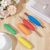 Foam Grip 10 Pieces Cutlery Padding Grip Non-Slip Foam Handles for Elderly Disabled Crafts Toothbrush Cutlery Eating Kitchen