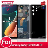 AAA Quality Small Size OLED For Samsung Galaxy S22 Ultra LCD Display Touch Screen Digitizer for S908B/S908U Assembly LCD