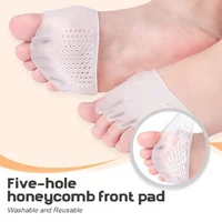 Silicone Toe Separator Bunion Orthotic Protector Hallux Valgus Corrector Pain Relief Forefoot Pad Foot Care Tool