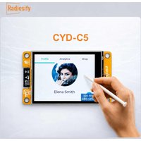 CYD-C5 ESP32-C5 WiFi 6 Matter Thread ZigBee BLE5.3 2.8 Inch TFT Touch Screen Arduino IoT Dev Board