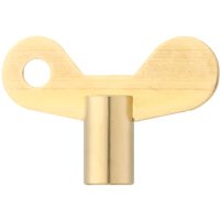 Brass Venting Air Valve Radiator Plumbing Bleed Solid Water Tap Faucet Accessories Switch Use Square Spool Bleeding Key
