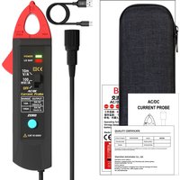 BSIDE UP1 AC/DC Current Clamp Adapter for Oscilloscope 10mA-100A Measurement/Analysis Electrical Automotive Amp Draw Tester