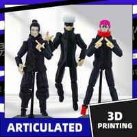 15cm PETG Anime Action Figure Collectible Model Toys Classic Manga Character Figurine Desktop Ornament Collection Doll