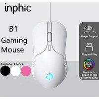 INPHIC B1 USB Wired Mouse Silent Office Gaming Mouse for PC and Laptops