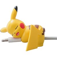 Pocket Monsters Sleeping Pikachu Cartoon Data Cable Protector Electrical Protector Kawaii Data Cable Winder Suitable for iPhone