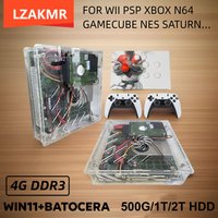 LZAKMR I3-3110M Retro Super Console U7 2T HDD over 70000+ Classic Games For Wii PS2 SS DC PSP GameCube Plug and Play on TV