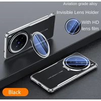 Hot Full Coverage HD Camera Lens Film Bracket Shockproof Case For VIVO X200s X200 X100 X100s Pro Mini Ultra Luxury Leather Cover