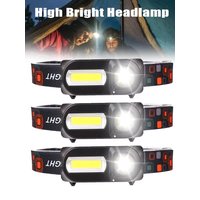 AliExpress Heinast Hands-Free Mini COB Headlamp,Powerful LED Headlight,Waterproof Head Torch,Gift for Xmas Fishing Camping Running Cycling Work
