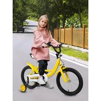 AliExpress CNCEST 16 inch Kids Bike Bicycle for Children 5-8 Years 100-135cm Height Carbon Steel Frame Dual Brakes Adjustable Seat Training Wheels
