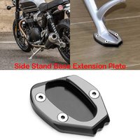 Fits for Triumph 1200 Speed Twin ABS Thruxton 1200RS 2019-2024 Motorcycle Side Stand Base Extension Pad Enlarge Plate Widener