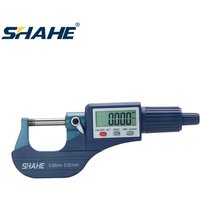 SHAHE 0.001mm Electronic Outside Micrometer 0-25mm Digital Micrometer Electronic Digital Caliper Gauge