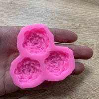 1Silicone Mold for Carnation Flower,forDIYSoap、Candle and Keychain Crafts——Soft、Durable、Versatile Home Decor and Gift Baking Too