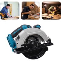 1380W Kabelloser Handkreissäge Multifunktionales Schneidwerkzeug für 18V Lithium-Batterie