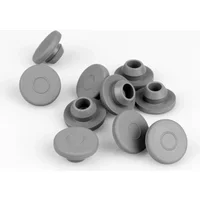 Stopper Medical Rubber 13mm 20mm Grey Color Butyl Rubber Stoppers for Vials Sealing Injection Vials Stopper Cap