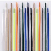 4mm-wide oval shoelaces high-quality elastic laces suitable for a variety of shoes 1Pair/3Pair