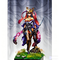 1/24 resin soldier model GK Cherry Princess unassembled and unpainted DIY kit 1081X