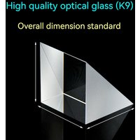 Optical glass prism 90 degree 15mm 20mm 25mm 30mm 35mm 40mm 50mm Right Angle Prism for optical system