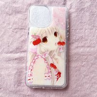 Japanese Korean Cartoon Angel Heart Anime Girl Phone Case For IPhone 17 Air 16 15 14 13 12 11 Pro Max Plus Creative Cover Funda