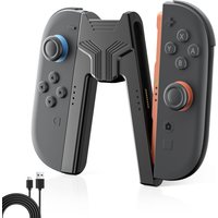 Aolion For Switch 2 Portable Charging Grip Bracket For NS2 Joy-con Controller Handle Charging Dock For Switch 2 Game Accessories