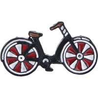 AliExpress NONE Vintage Style 1PC Enamel Pin Alloy Biker Gift Jewelry Cyclists Badges Bike Brooch I Love My Red Bicycle Pin Sports Lapel Pins