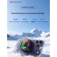 Redmagic 8 Pro Phone Cooler Magnetic Back Clip Cooler Semiconductor Cooling for Phone Black Shark Flydigi Gaming Live Streaming