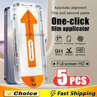 1-5Pcs Dust Free Screen Protectors Temeperd Glass For Samsung A56 5G A55 A36 A17 A07 A06 A34 A35 A54 A53 A24 A25 A23 A22 A73 A71