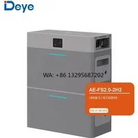 Deye ESS AE-FS2.0-2H2 AC Coupled Balcony Energy Storage System All in One with Inverter and 10kWh Lithium Ion Batteries