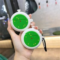 Cartoon Soft Silicone Cover For AirPods Cases 4 Pro 3 With Carabiner Anti-fall Protective Cover For AirPods 1/2/3/Pro/Pro 2
