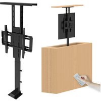 Electric Remote Control Screen Mount Telescopic TV Mount Motorized Under Bed TV Lifting Stand Retractable Bed Rack