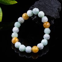 Natural Myanmar Jadeite Lotus Bracelet Designer Real Jade Charm Accessories Luxury Jewelry Talismans Bangle Gifts for Women