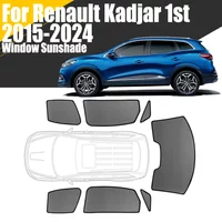 Custom Magnetic Car Window Sunshade For Renault Kadjar 1st 2015 - 2024 Curtain Mesh Front Windshield 2016 2019 2021 2022 2023