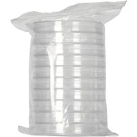 Pack of 10pcs 35/60/70/90/100/120/150mm Polystyrene Petri Dish Sealed Culture Disposable