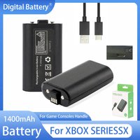 1400mAh Battery Suitable For Xbox Series Game Controller Consoles 2.8V Actual Capacity Handle Built-in Battery Gamepad Console