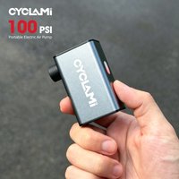 CYCLAMI A3 Tire Inflator Portable Air Compressor Rechargeable Bike Cordless Electric Air Pump Auto Shut-Off For MTB Road Gravel