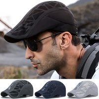 Summer Cycling Hat Breathable Quick Dry Outdoor Sport Running Fishing Cap Sunscreen Adjustable Hiking Camping Duckbill Hat