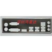 I/O IO Shield Back Plate Blank Baffle for Gigabyte B450M-GAMING B450M S2H Motherboard Bezel Blocking Plate